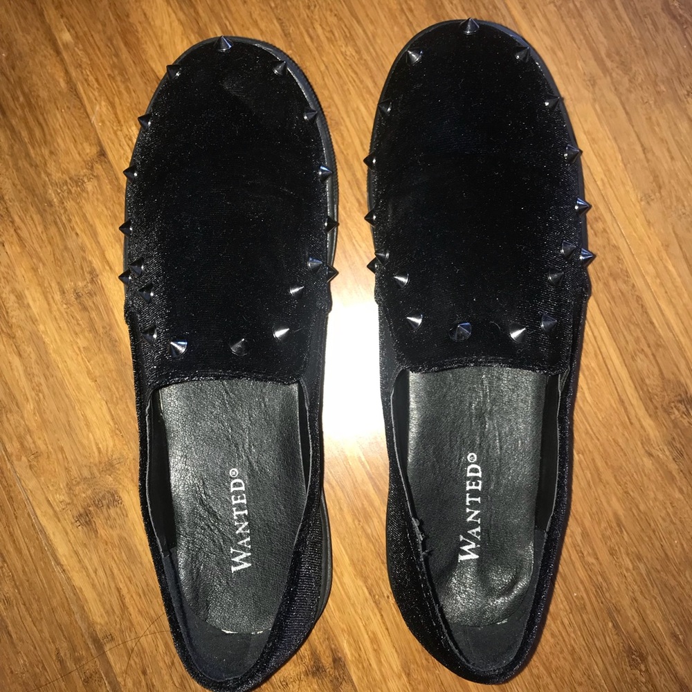 Studded Black Shoes